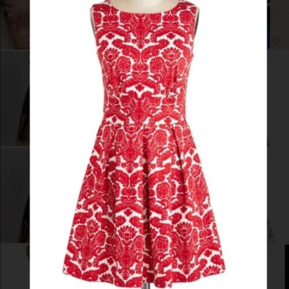 Fit and Flare Dress - Picture 1 of 6